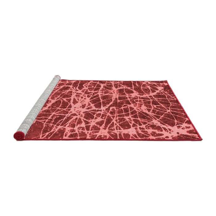 Modern Red Washable Rugs