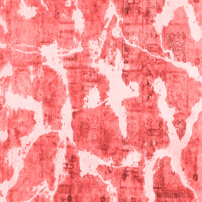 Abstract Red Modern Rug, abs1129red
