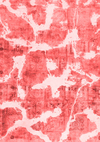 Abstract Red Modern Rug, abs1129red