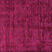 Square Abstract Pink Modern Rug, abs112pnk