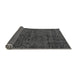 Sideview of Abstract Gray Modern Rug, abs112gry