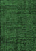 Machine Washable Abstract Emerald Green Modern Area Rugs, wshabs112emgrn