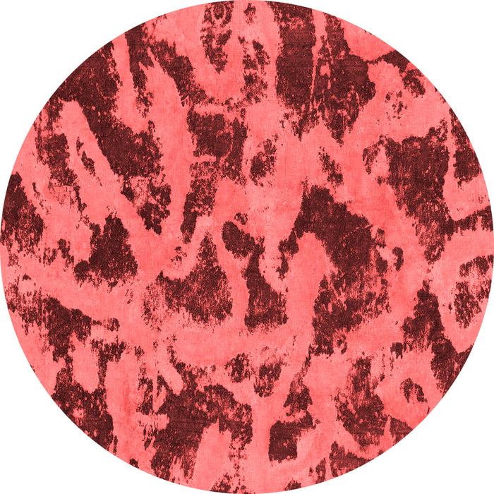 Machine Washable Abstract Red Modern Rug, wshabs1130red