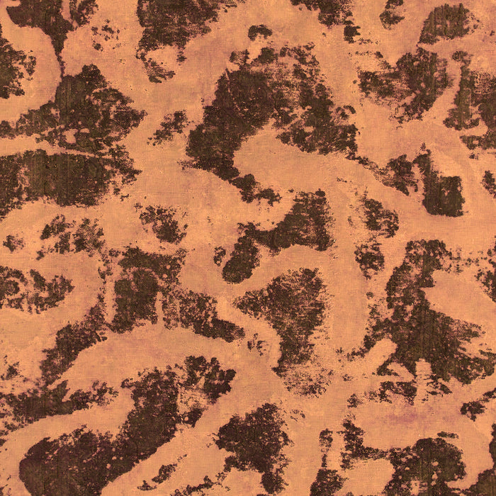 Machine Washable Abstract Orange Modern Area Rugs, wshabs1130org