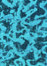 Abstract Turquoise Modern Rug, abs1130turq