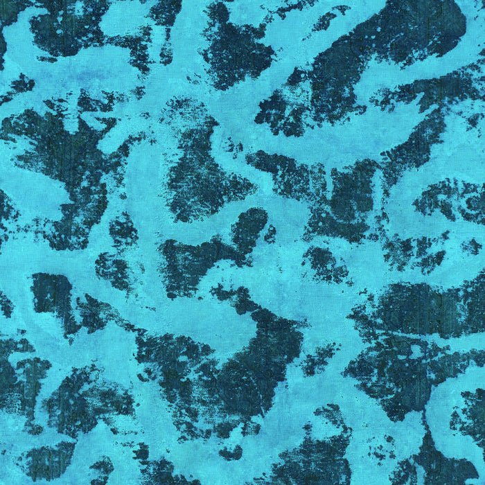 Machine Washable Abstract Turquoise Modern Area Rugs, wshabs1130turq