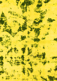 Abstract Yellow Modern Rug, abs1131yw