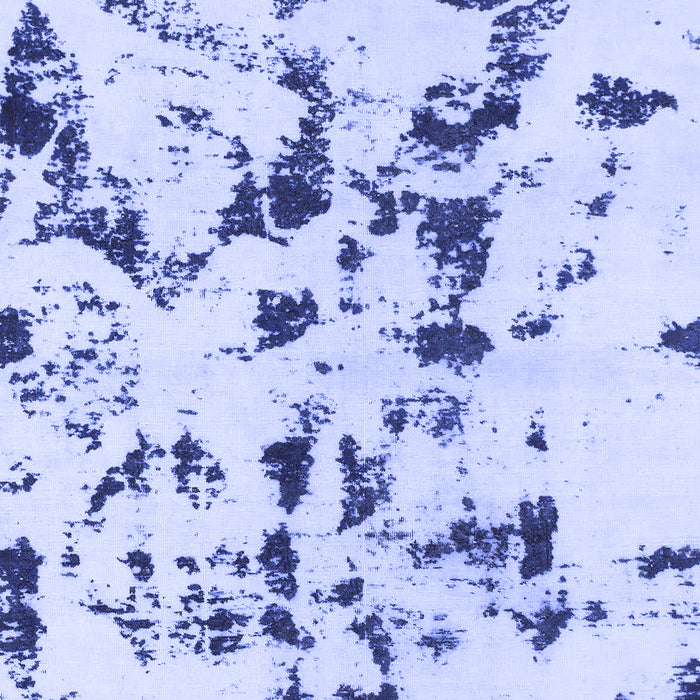 Machine Washable Abstract Blue Modern Rug, wshabs1131blu