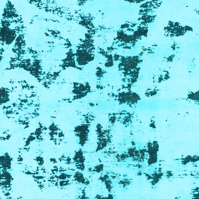 Machine Washable Abstract Light Blue Modern Rug, wshabs1131lblu