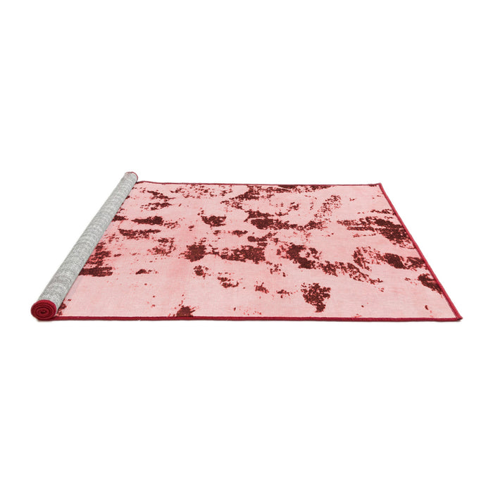 Modern Red Washable Rugs