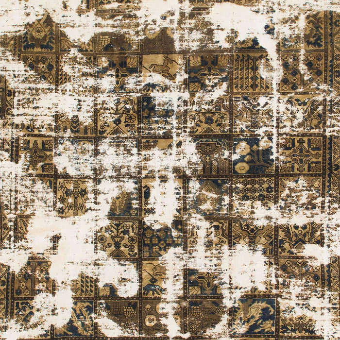 Machine Washable Abstract Red Brown Rug, wshabs1132