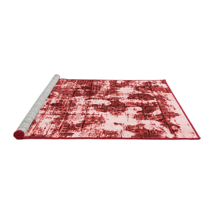 Modern Red Washable Rugs
