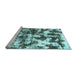 Sideview of Machine Washable Abstract Light Blue Modern Rug, wshabs1132lblu