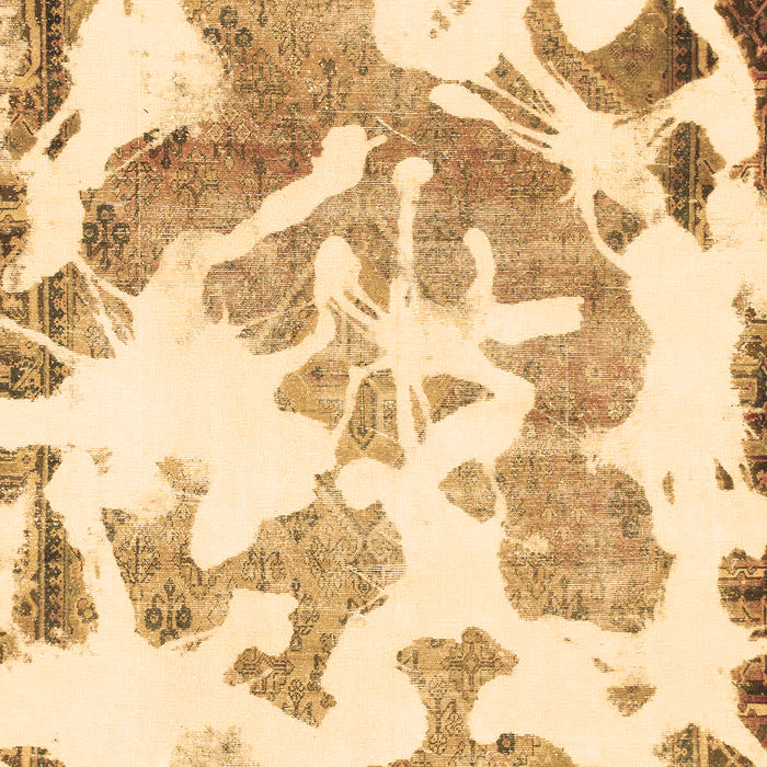 Abstract Brown Modern Rug, abs1133brn