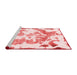 Modern Red Washable Rugs