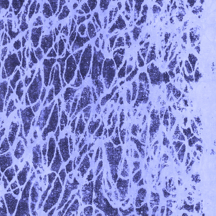 Abstract Blue Modern Rug, abs1134blu