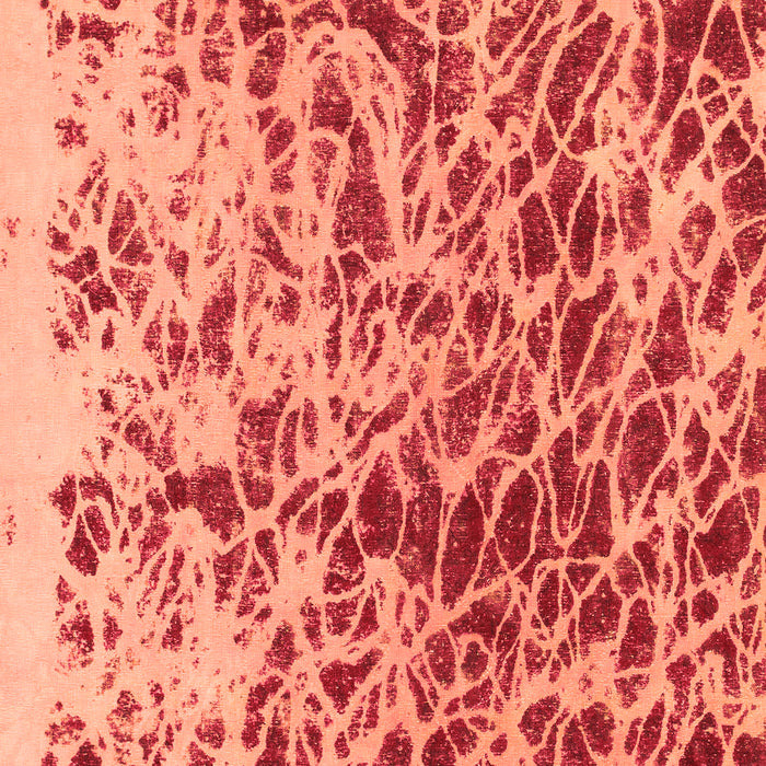 Machine Washable Abstract Orange Modern Area Rugs, wshabs1134org