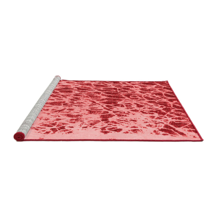 Modern Red Washable Rugs