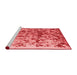 Modern Red Washable Rugs