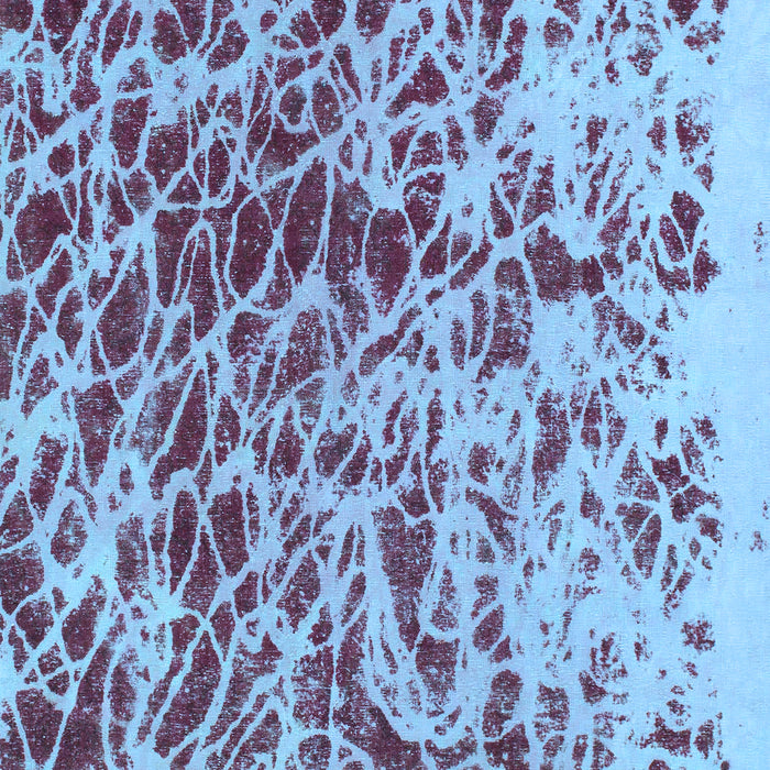 Abstract Light Blue Modern Rug, abs1134lblu