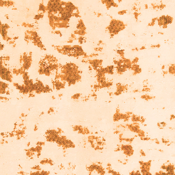 Machine Washable Abstract Orange Modern Area Rugs, wshabs1135org