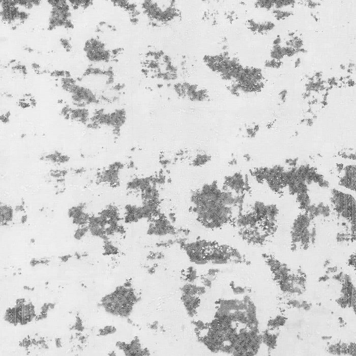 Machine Washable Abstract Gray Modern Rug, wshabs1135gry