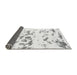 Sideview of Abstract Gray Modern Rug, abs1135gry