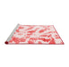 Modern Red Washable Rugs