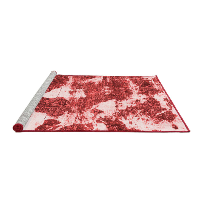 Modern Red Washable Rugs