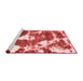 Modern Red Washable Rugs