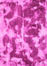 Machine Washable Abstract Pink Modern Rug, wshabs1138pnk