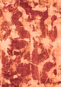 Abstract Orange Modern Rug, abs1138org