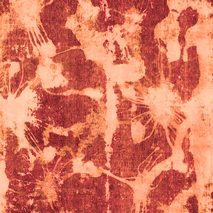 Abstract Orange Modern Rug, abs1138org