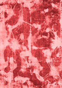 Abstract Red Modern Rug, abs1138red