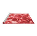 Modern Red Washable Rugs