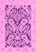 Abstract Pink Modern Rug, abs1139pnk