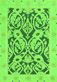 Abstract Green Modern Rug, abs1139grn