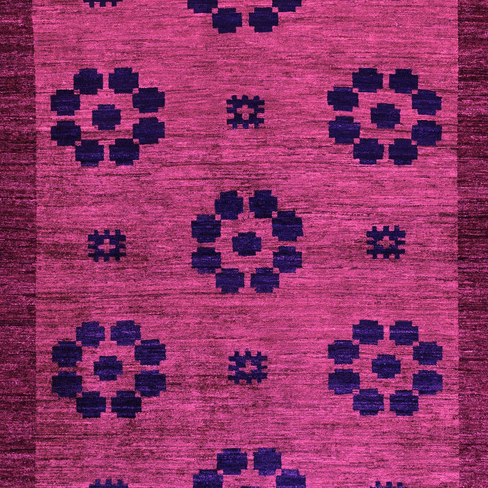 Machine Washable Abstract Pink Modern Rug, wshabs113pnk