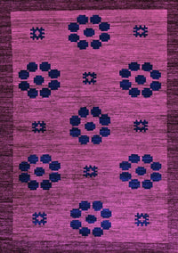 Abstract Purple Modern Rug, abs113pur