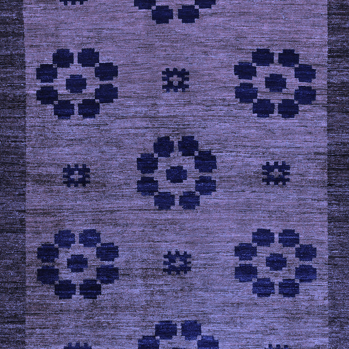 Abstract Blue Modern Rug, abs113blu