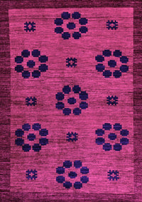 Abstract Pink Modern Rug, abs113pnk