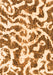 Abstract Orange Modern Rug, abs1140org