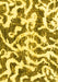 Abstract Yellow Modern Rug, abs1140yw