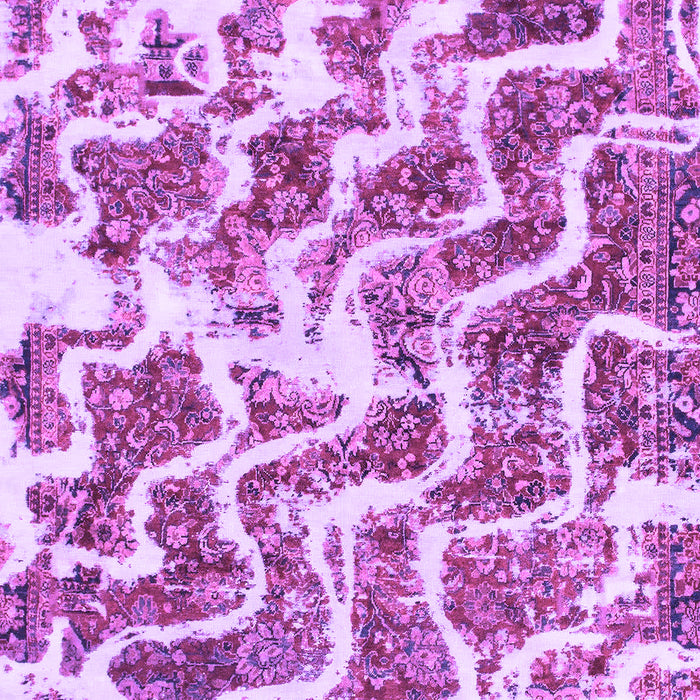 Machine Washable Abstract Purple Modern Area Rugs, wshabs1141pur