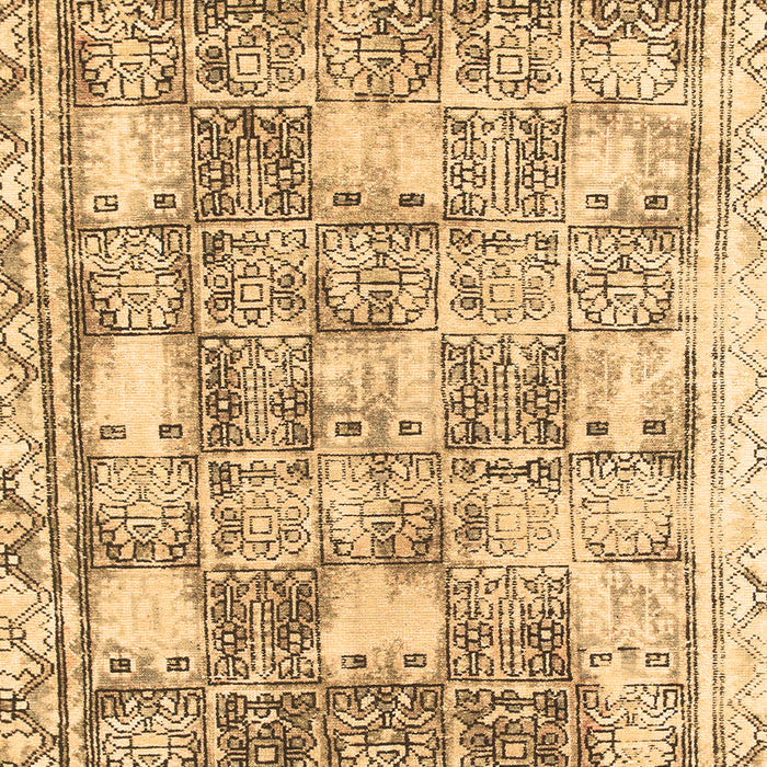 Abstract Brown Modern Rug, abs1142brn