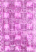 Abstract Pink Modern Rug, abs1142pnk