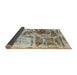 Sideview of Abstract Brown Modern Rug, abs1143