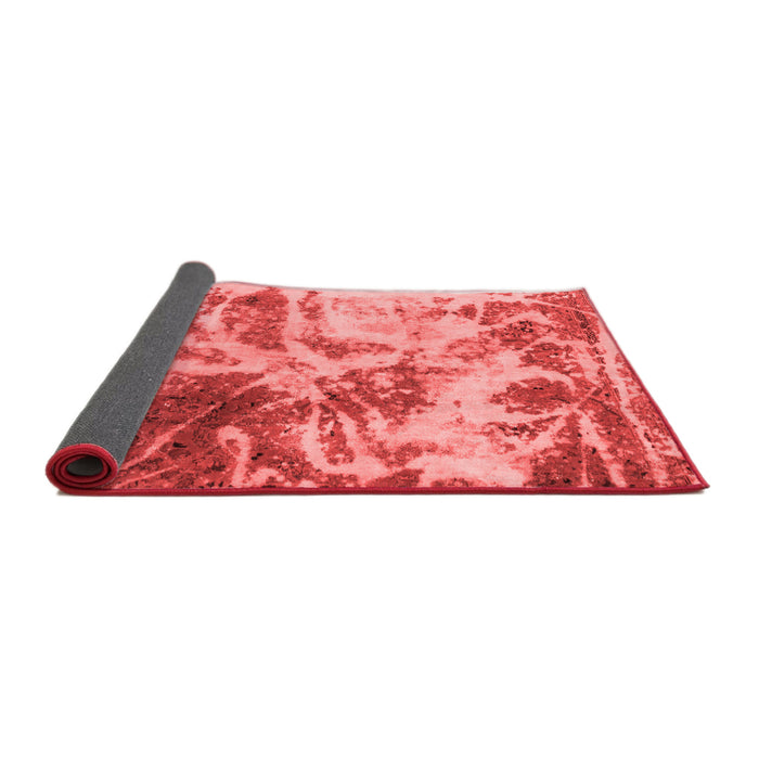 Abstract Red Modern Area Rugs