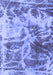 Machine Washable Abstract Blue Modern Rug, wshabs1143blu