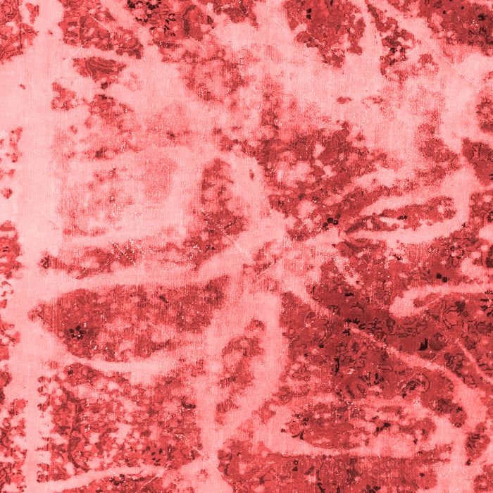 Machine Washable Abstract Red Modern Rug, wshabs1143red